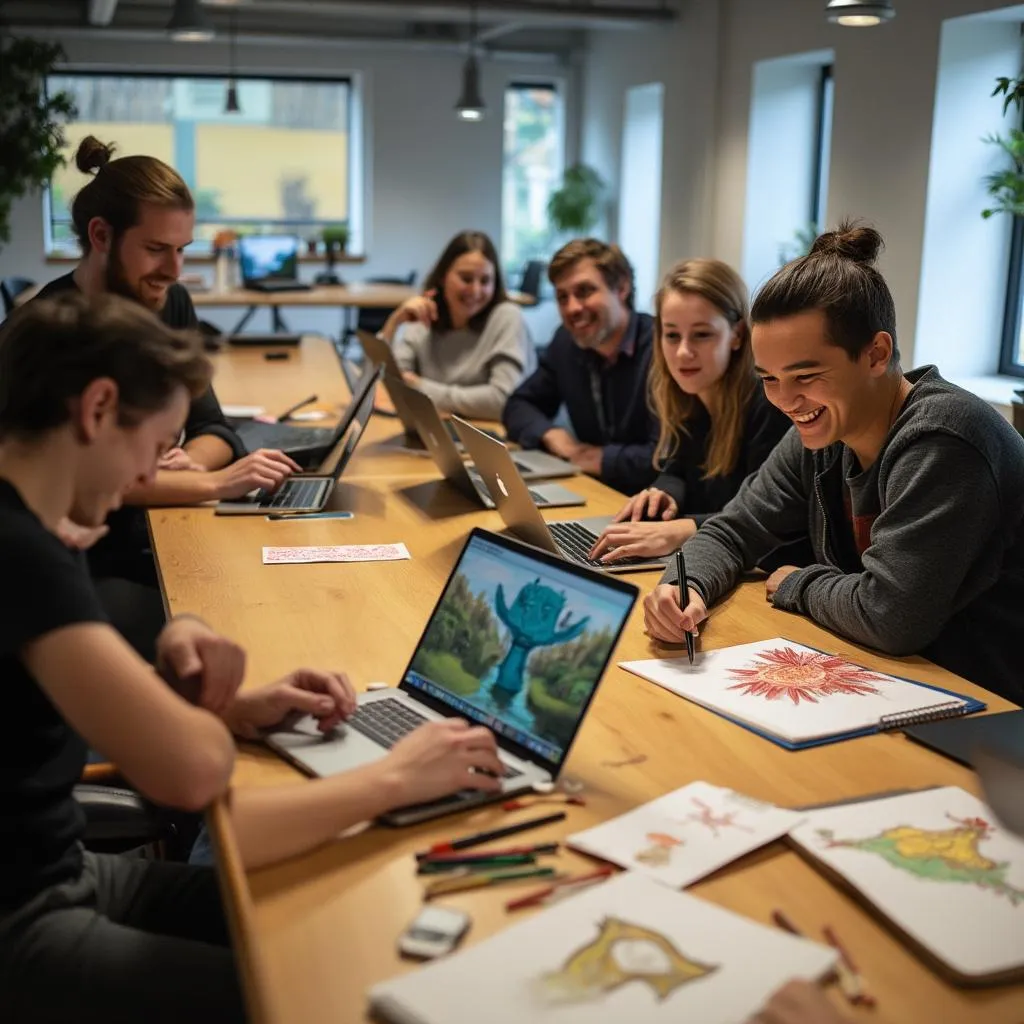 Developers working on Chicken Road